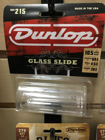 Dunlop 215 Medium Heavy Wall Glass Slide