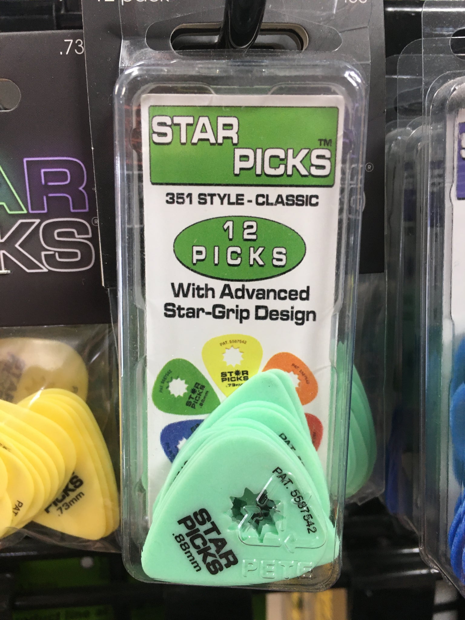 Star Picks .88mm 12 Pick Pack