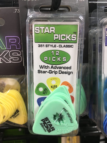 Star Picks .88mm 12 Pick Pack