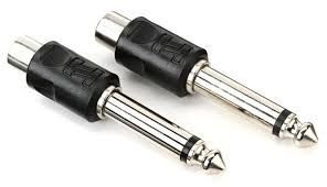 Hosa GPR-101 RCA-1/4"TS 2 Pack