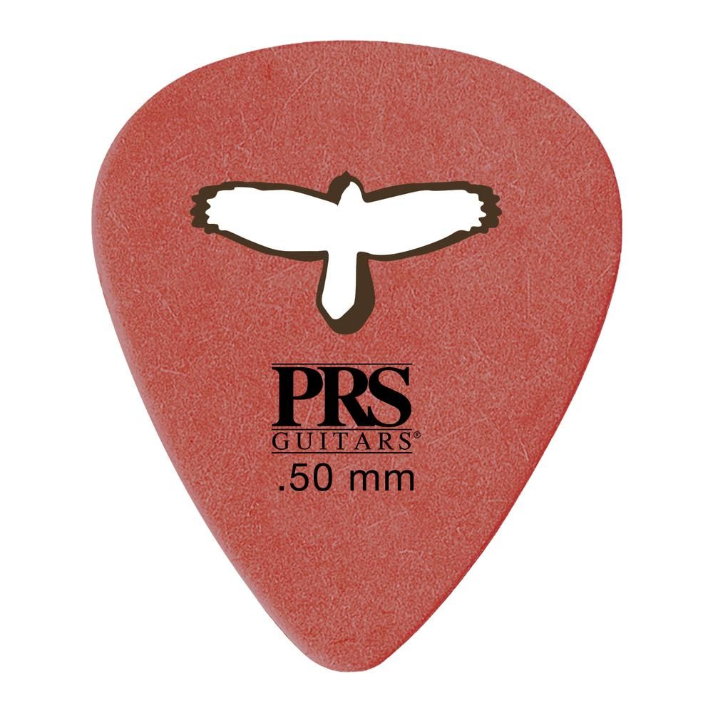 PRS Red Delrin "Punch" .50 Mm Guitar Picks 12 Pack