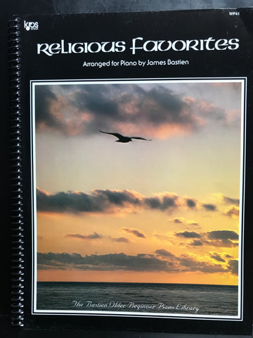 KJOS Religious Favorites Arranged for Piano by James Bastien