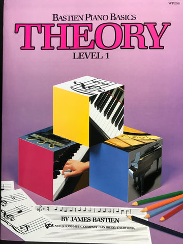 Bastien Piano Basics Theory Level 1