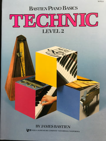 Bastien Piano Basics Technic Level 2