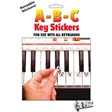ABC Key Stickers