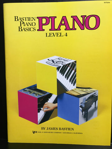 Bastien Piano Basics Piano Level 4