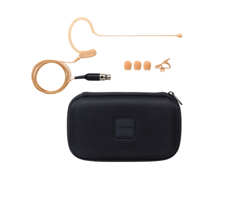 Shure MX153T/O-TQG Microflex Omnidirectional Earset Mic w/ TQG Connection
