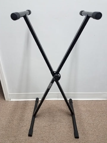 Gator Rok-It X Style Single Braced Keyboard Stand Black