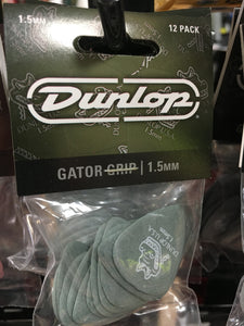 Dunlop 1.5mm Gator Grip 12 Pick Pack