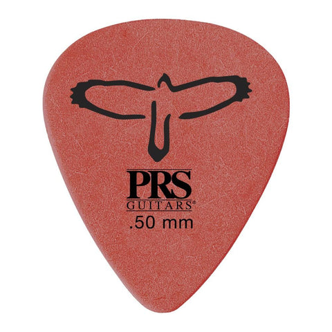PRS Red Delrin .50 Mm Guitar Picks 12 Pack