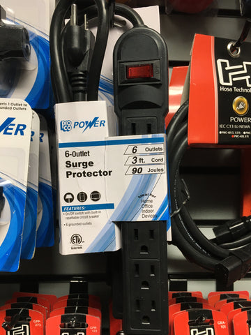 ProCo E-6OUTLET-STRIP 6-Outlet Surge Protector