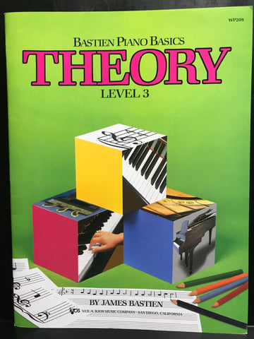 Bastien Piano Basics Theory Level 3
