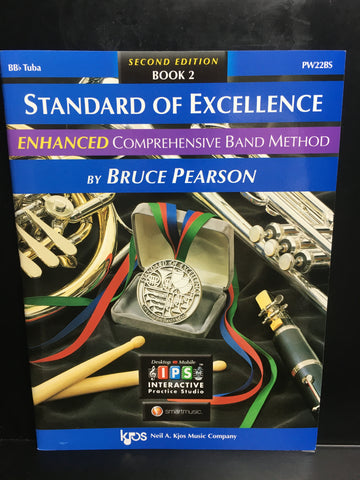 KJOS PW22BS Standard of Excellence BBb Tuba Book 2