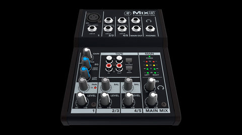 Mackie MIX5 5 Channel Compact Mixer