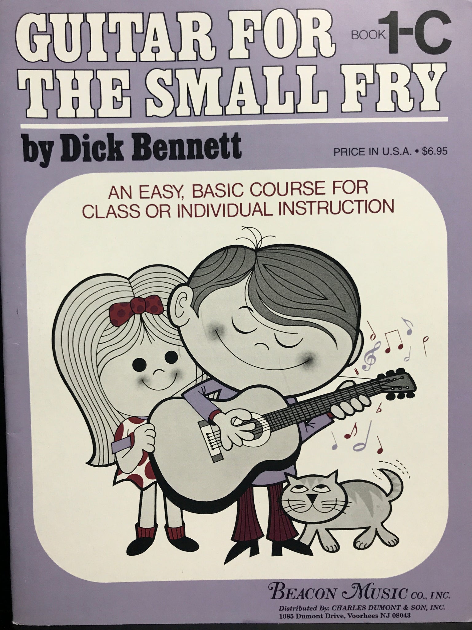 Beacon Music Company Guitar for the Small Fry Book 1-C