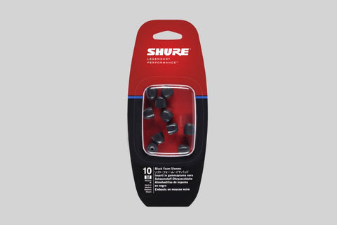 Shure EABKF1-10M Foam Sleeves for SE-Series In-Ear Monitors - Medium (5-Pack)