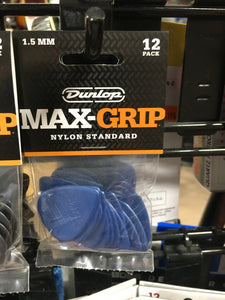Dunlop 1.5mm Max-Grip Nylon 12 Pick Pack