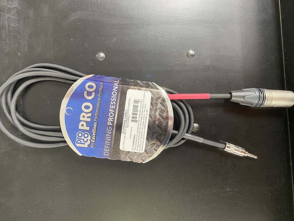 NSUM-6MN1 6'XLR(M)-1/8"