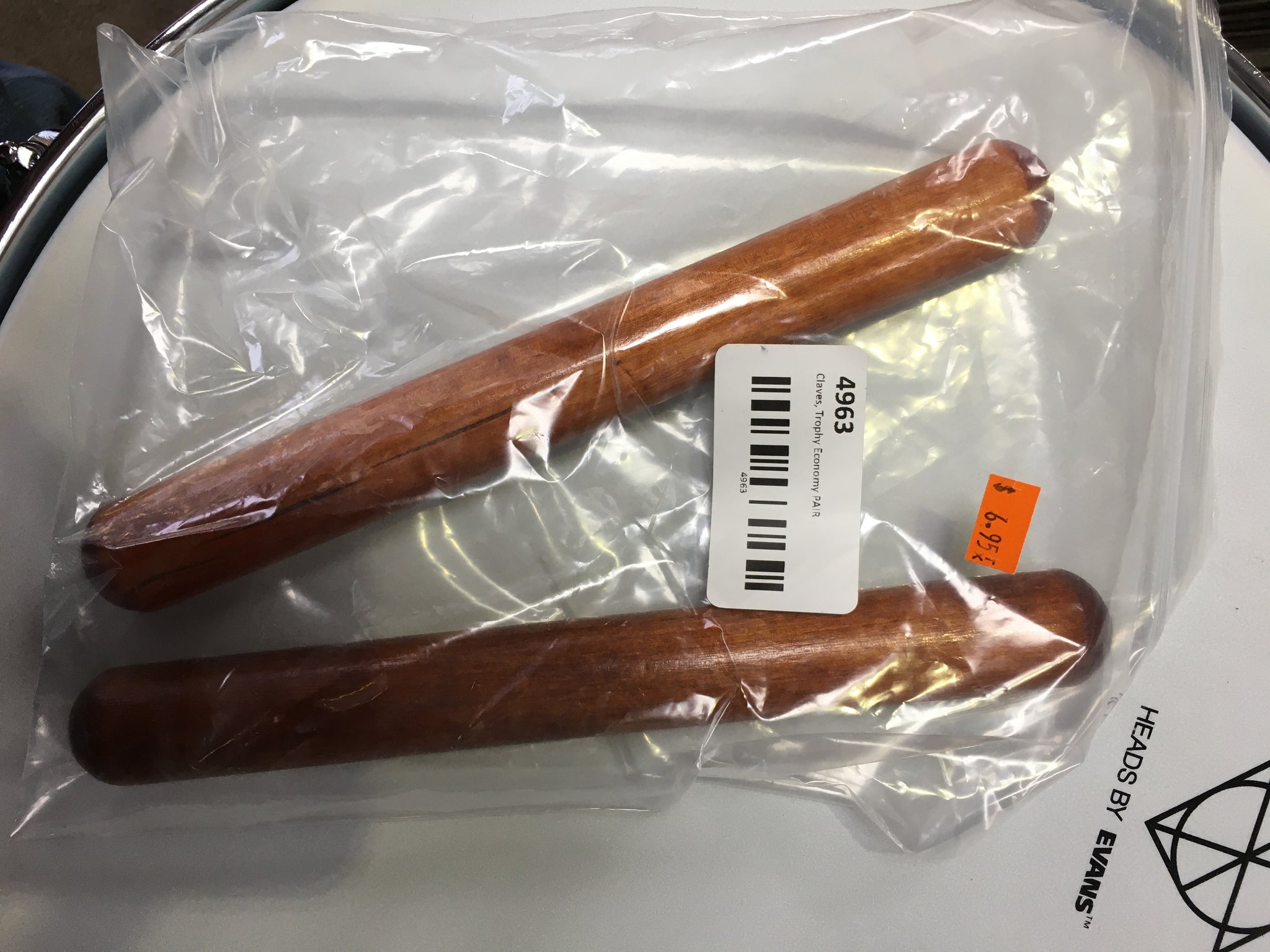 Trophy Music 4963 Economy Clave Pair