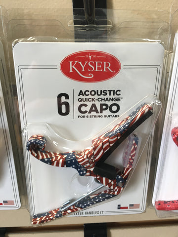 Kyser KG6F Quick-Change 6-String Guitar Capo Freedom