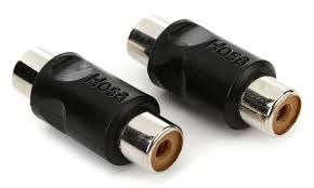 Hosa GRA-101 RCA Coupler 2 Pack