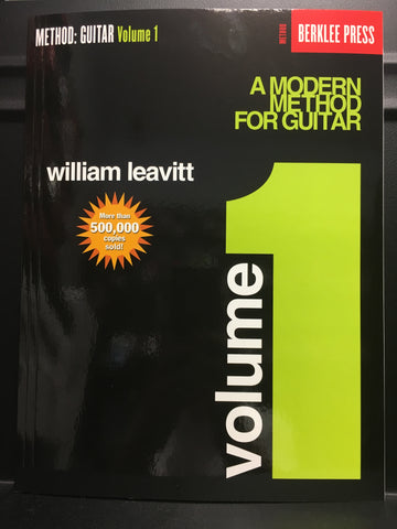 Berklee Press A Modern Method for Guitar Volume 1