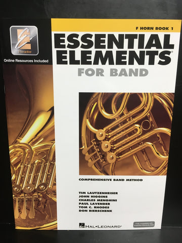 Hal Leonard Essential Elements for Band French Horn Book 1
