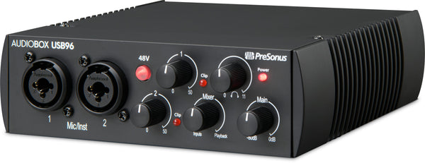 PreSonus AudioBox USB® 96: 2x2 USB 2.0 Audio Interface