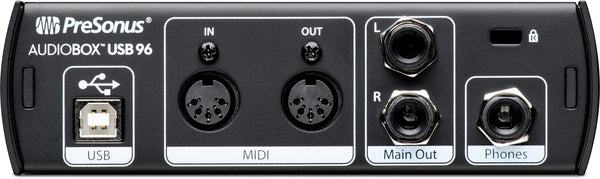 PreSonus AudioBox USB® 96: 2x2 USB 2.0 Audio Interface