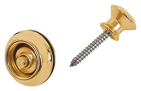 Dunlop SLS1032BR Straplock Brass