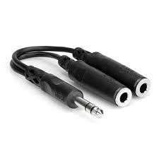 Hosa YPP-118 1/4"Trs(M) 21/4"Trs(F)