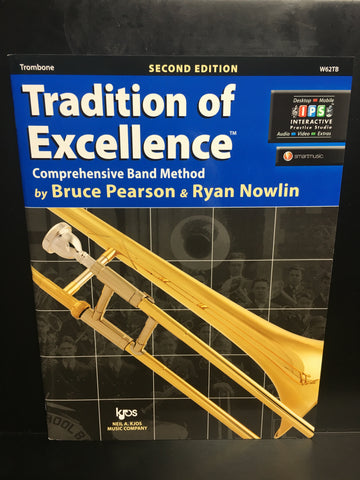 KJOS W62TB Tradition of Excellence Trombone Book 2