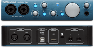 PreSonus AudioBox iTwo USB Audio Interface for Mac / PC / iPad