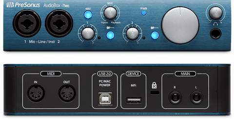PreSonus AudioBox iTwo USB Audio Interface for Mac / PC / iPad