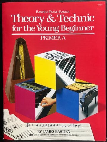 Bastien Piano Basics Theory & Technique for the Young Beginner Primer A