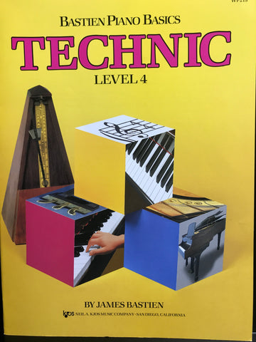 Bastien Piano Basics Technic Level 4