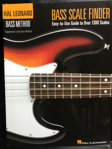Hal Leonard Bass Scale Finder