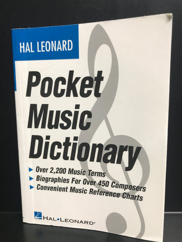 Hal Leonard Pocket Music Dictionary