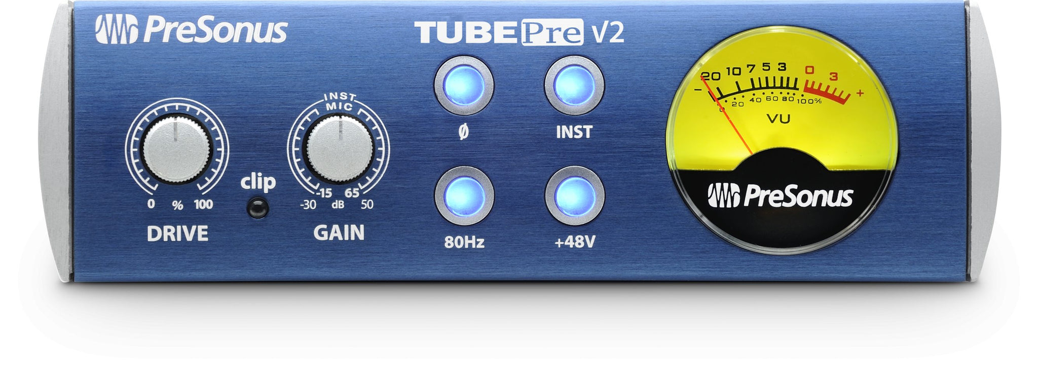 Presonus TubePre V2: 1-channel Tube Preamplifier/DI Box