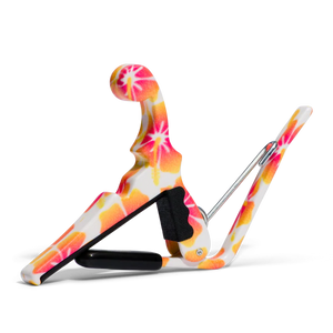 Kyser Ukulele Capo Pastel Hibiscus KUPHA