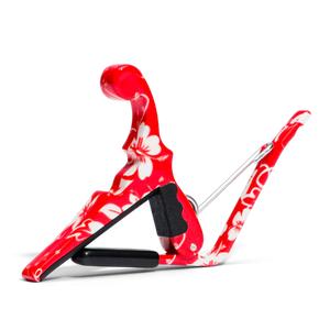 Kyser Ukulele Capo Red Hibiscus KURHA