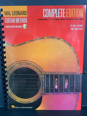 Hal Leonard Guitar Method Complete Edition Contains Books 1, 2, and 3