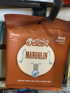 Martin M400 80/20 Bronze Light Mandolin Strings