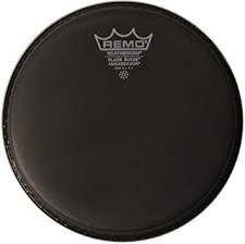 BA-0813-ES Remo 13" Ambassador Black Suede