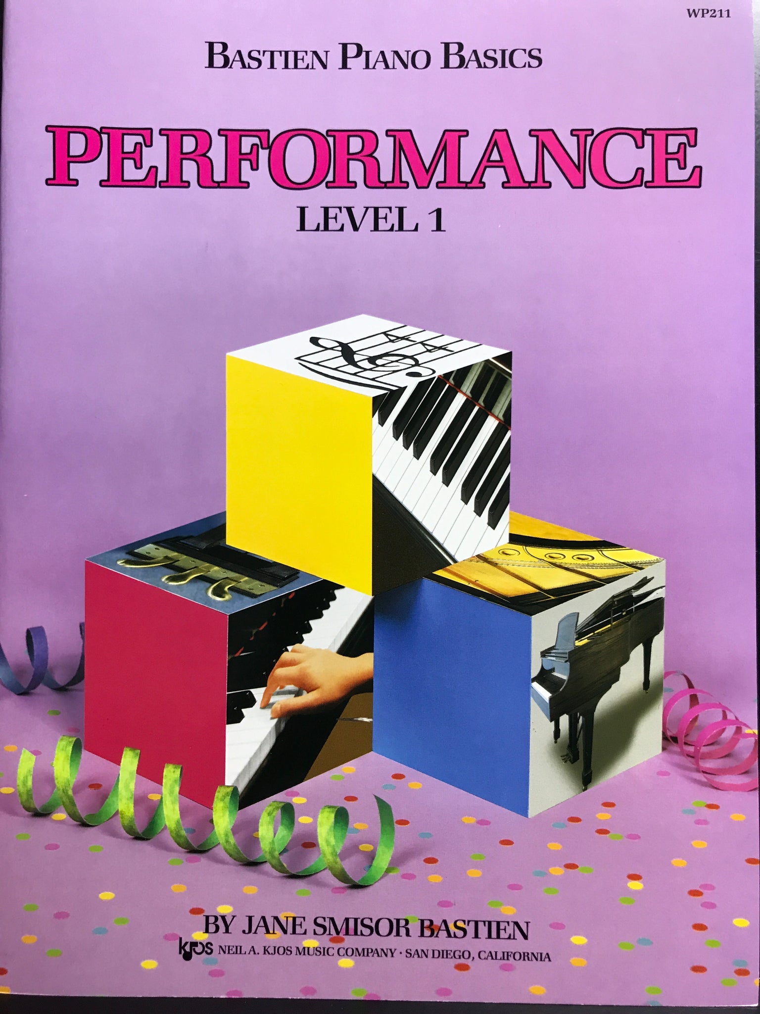 Bastien Piano Basics Performance Level 1