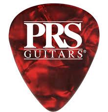 PRS Red Tortoise Celluloid Pick 12-Pack Medium
