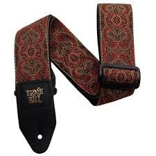 4162 Ernie Ball Crimson Paisley Jacquard Strap