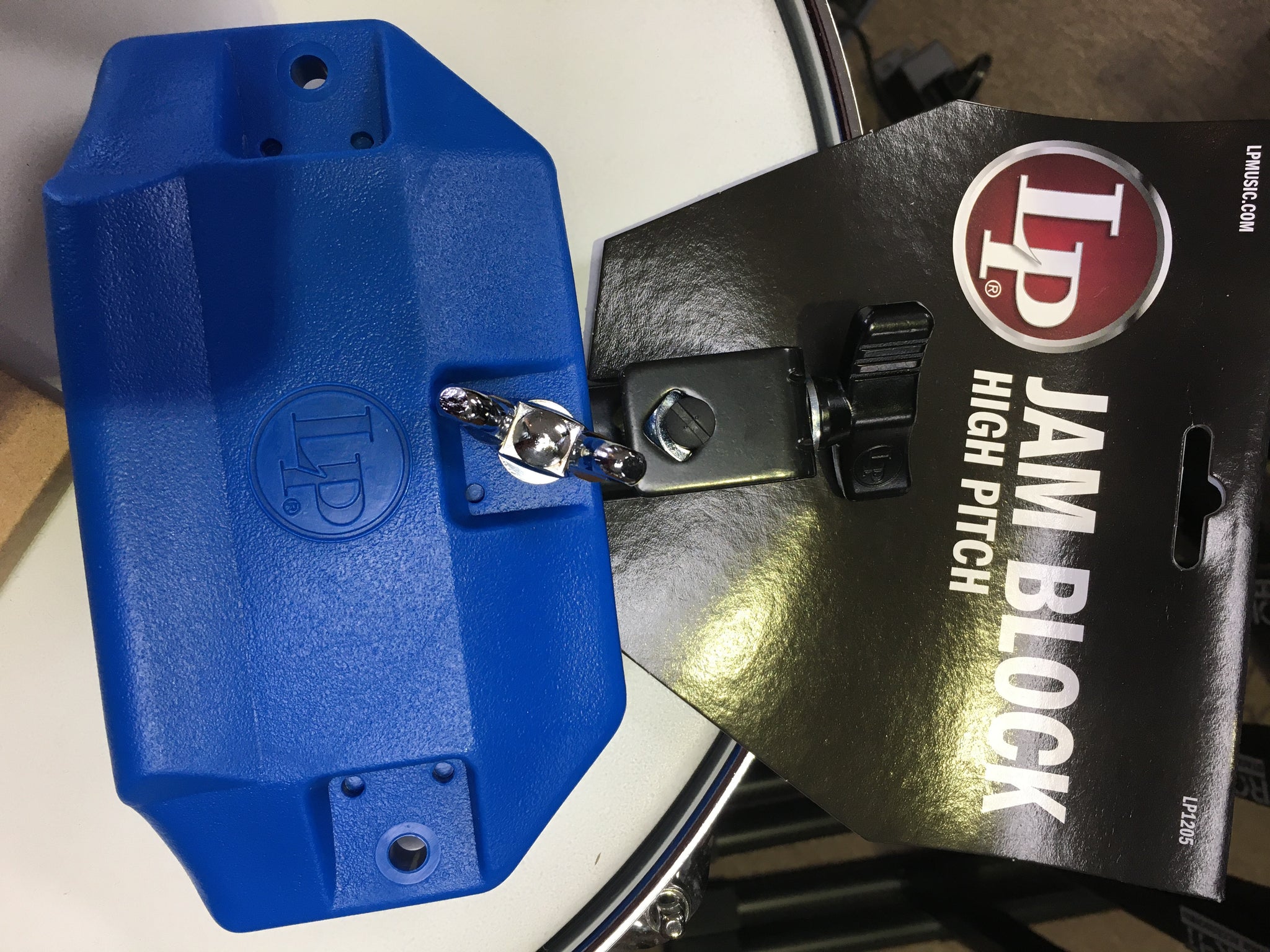 Latin Percussion LP1205 High-Pitched Jam Block 2010s Blue