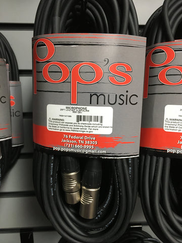 RapcoHorizon RM1-25 25' XLR Cable