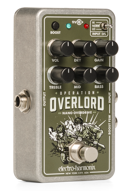 Electro Harmonix Nano Operation Overlord Allied Overdrive